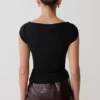 Top in rete a maniche corte Romana – Nero Top in rete a maniche corte Romana – Nero
