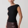 Top in rete a maniche corte Romana – Nero Top in rete a maniche corte Romana – Nero
