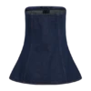 Top lungo senza spalline con bottoni Lennox – Blu indaco Top lungo senza spalline con bottoni Lennox – Blu indaco