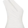 Top monospalla in modal Anna – Bianco Top monospalla in modal Anna – Bianco