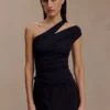 Top monospalla in modal Anna – Nero Top monospalla in modal Anna – Nero