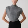 Top oversize in maglia Niko – Antracite Top oversize in maglia Niko – Antracite