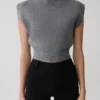 Top oversize in maglia Niko – Antracite Top oversize in maglia Niko – Antracite