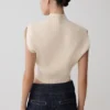 Top oversize in maglia Niko – Avorio Top oversize in maglia Niko – Avorio