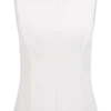 Top senza maniche a pannelli Coraline – Bianco Top senza maniche a pannelli Coraline – Bianco