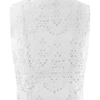 Top senza maniche Arla con ricami – Bianco Top senza maniche Arla con ricami – Bianco