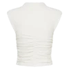 Top senza maniche con collo alto Ellia – Bianco Top senza maniche con collo alto Ellia – Bianco