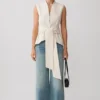 Top senza maniche con lacci in vita Alina – A righe Top senza maniche con lacci in vita Alina – A righe