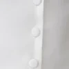 Top senza maniche con spalle scoperte e bottoni Billie – Bianco Top senza maniche con spalle scoperte e bottoni Billie – Bianco