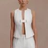 Top senza maniche in cotone Aldea – Bianco Top senza maniche in cotone Aldea – Bianco