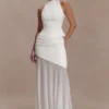 Top senza maniche Portia in scuba – Bianco Top senza maniche Portia in scuba – Bianco