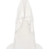Velo con bordi in pizzo Paulette – Bianco