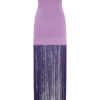 Vestito lungo in maglia a fascia con frange Koah – Viola