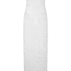 Vestito lungo senza spalline con decorazioni Gemma – Avorio Vestito lungo senza spalline con decorazioni Gemma – Avorio
