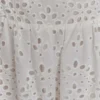 Vestito lungo senza spalline Maureen in broderie – Bianco Vestito lungo senza spalline Maureen in broderie – Bianco