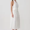 Vestito midi in cotone multiuso Emery – Bianco Vestito midi in cotone multiuso Emery – Bianco