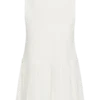 Vestito mini plissettato senza maniche Mackenzie – Avorio Vestito mini plissettato senza maniche Mackenzie – Avorio
